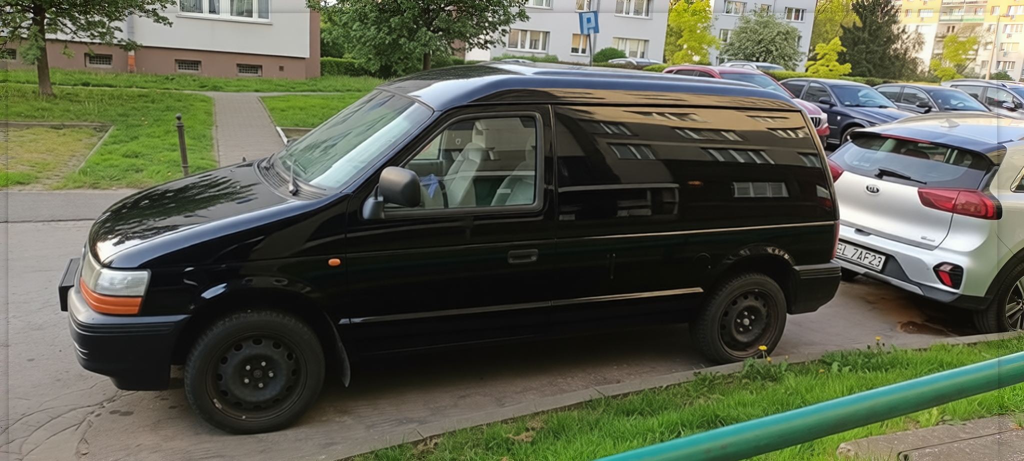 Preview Car 35 rendered in Black gloss paint