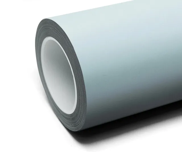 Inozetek Frozen Matte Glacier Blue vinyl wrap film texture · Specced