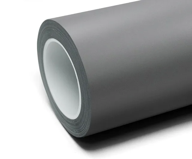 Inozetek Frozen Matte Shark Grey vinyl wrap film texture · Specced