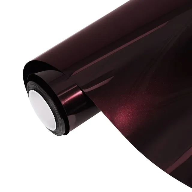 Ravoony Gloss Black Rose vinyl wrap film texture · Specced