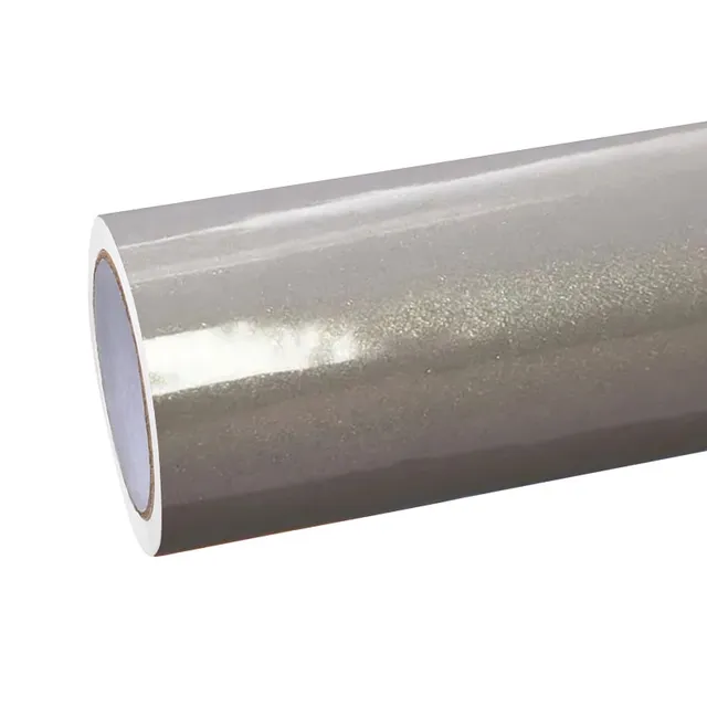 Ravoony Gloss Brilliant Silver vinyl wrap film texture · Specced