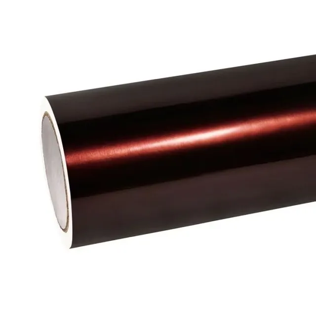 Ravoony Gloss Color Shift Rainbow Drift Black Red vinyl wrap film texture · Specced