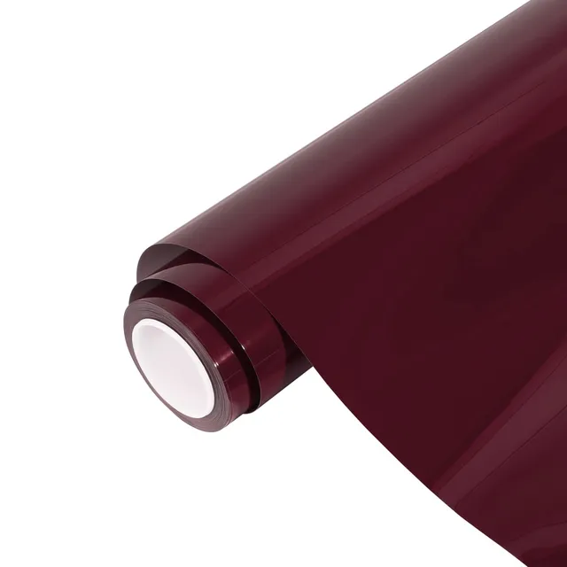 Ravoony Gloss Crystal Ancora Red vinyl wrap film texture · Specced