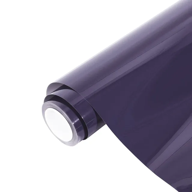 Ravoony Gloss Crystal Orchid Purple vinyl wrap film texture · Specced
