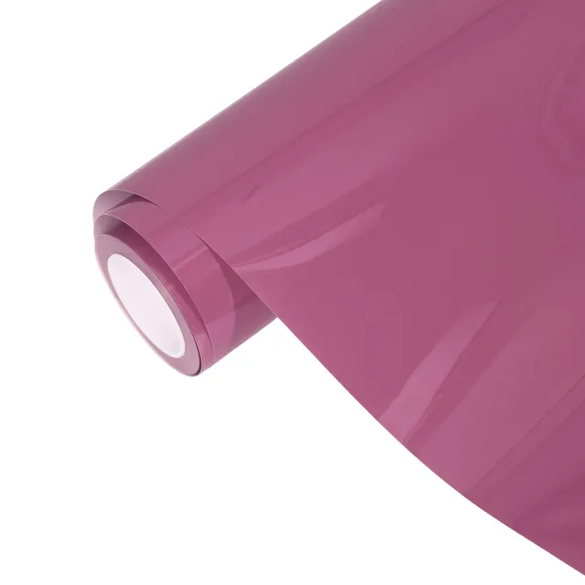 Ravoony Gloss Crystal Tulip Pink vinyl wrap film texture · Specced