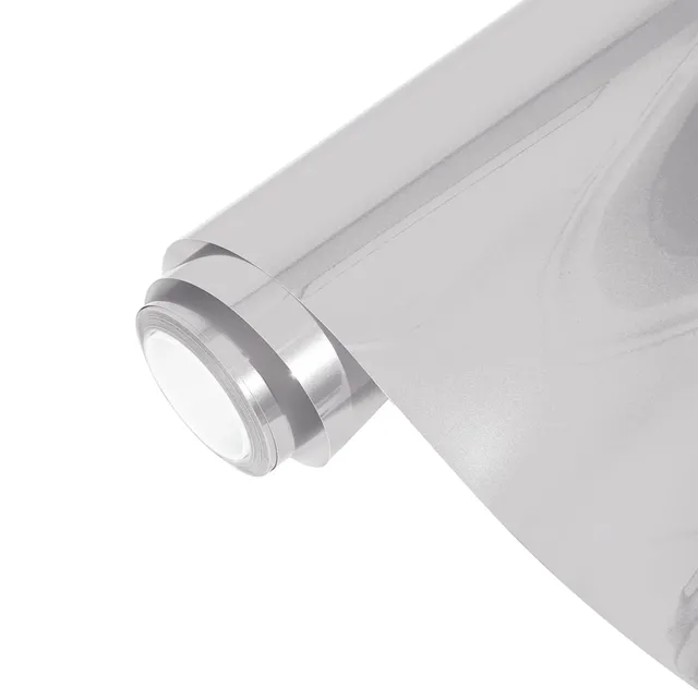 Ravoony Gloss Metallic Martin Silver Grey vinyl wrap film texture · Specced
