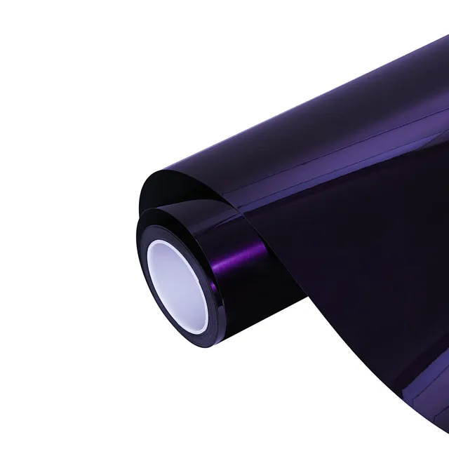 Ravoony Gloss Midnight Purple vinyl wrap film texture · Specced