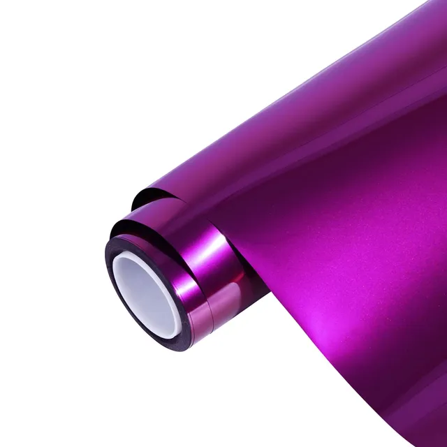 Ravoony Gloss Pearl Grape Purple vinyl wrap film texture · Specced