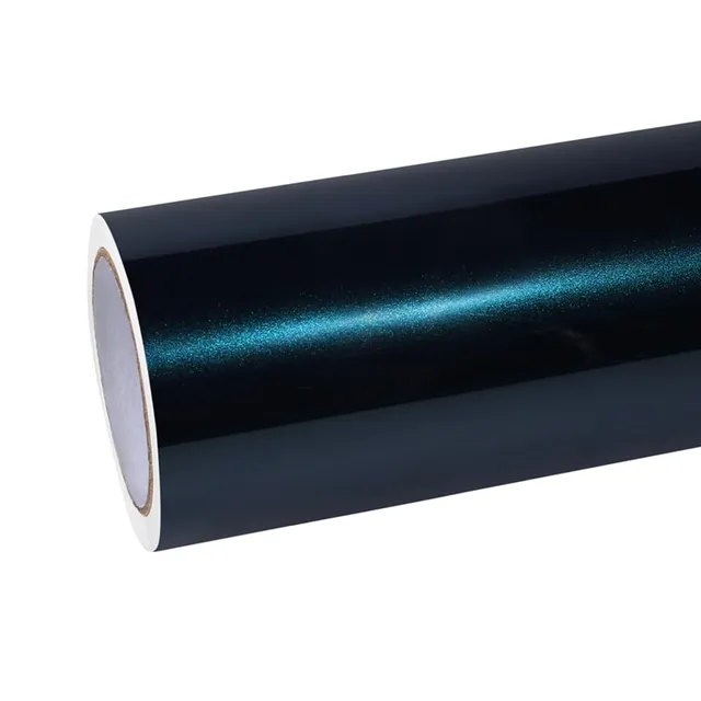 Ravoony Gloss Qianshan Green vinyl wrap film texture · Specced