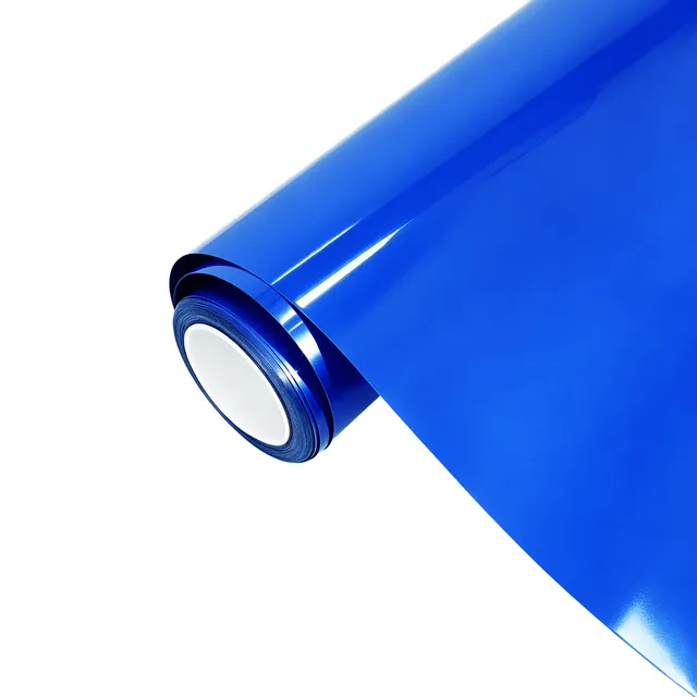Ravoony Gloss Shark Blue vinyl wrap film texture · Specced