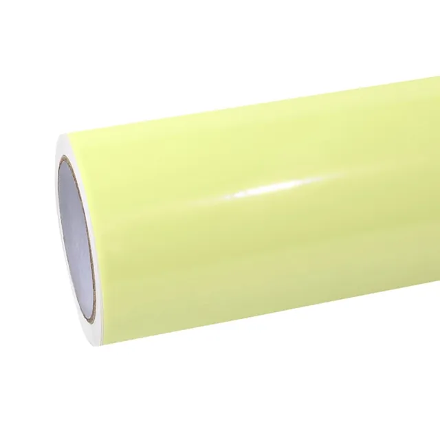 Ravoony Glossy Chanel Yellow vinyl wrap film texture · Specced