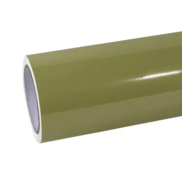 Ravoony Glossy Crystal Fir Green vinyl wrap film texture · Specced