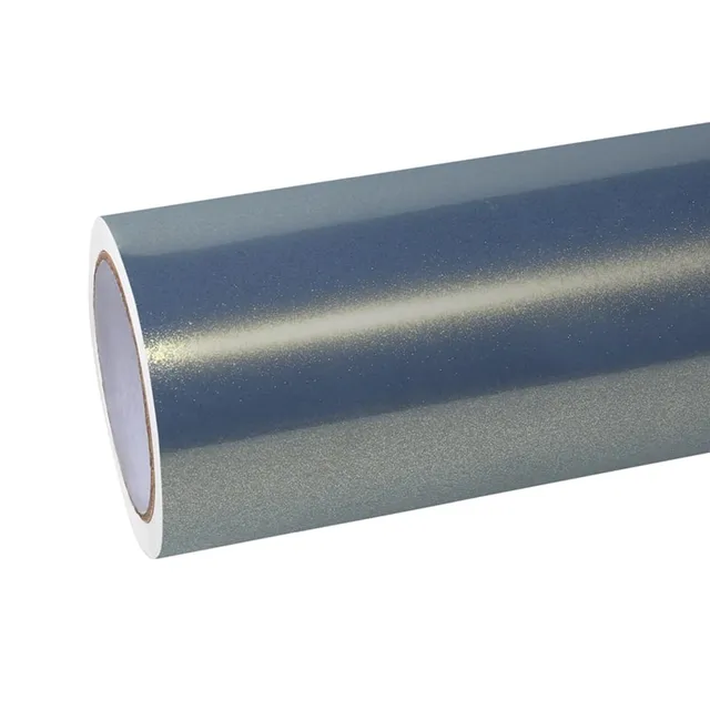 Ravoony Glossy Diamond Grey Gold vinyl wrap film texture · Specced