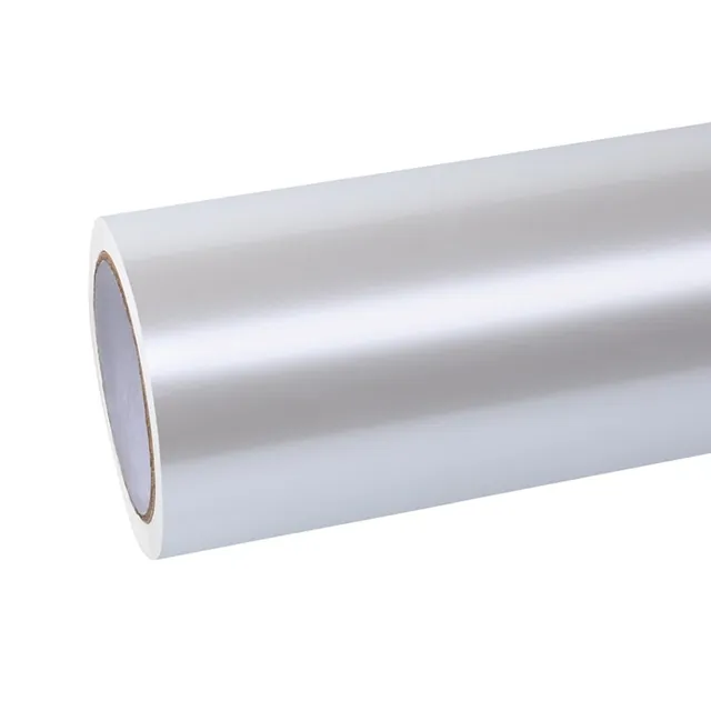 Ravoony Glossy Metal Paint White vinyl wrap film texture · Specced