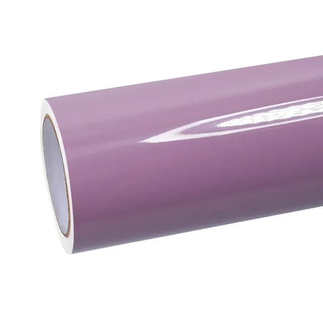 Ravoony Glossy Oolong Milk Tea Pink vinyl wrap film texture · Specced