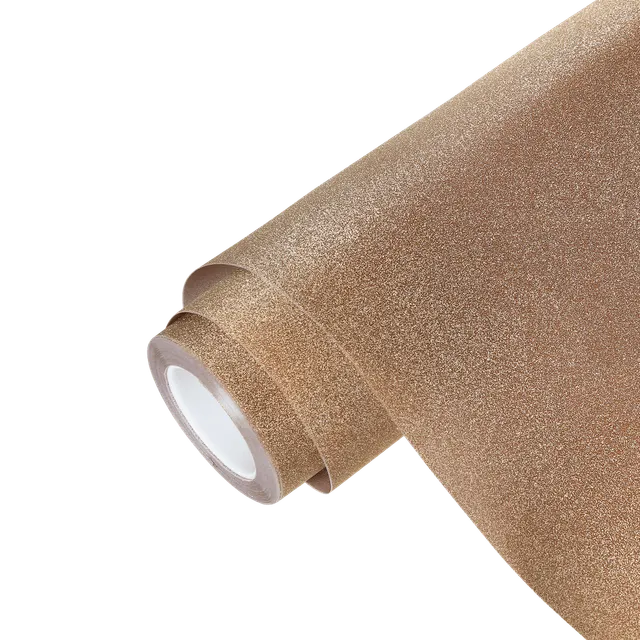 Ravoony Gold Glitter vinyl wrap film texture · Specced