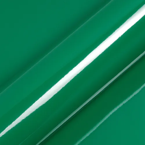 HEXIS Gloss Emerald Green vinyl wrap film texture · Specced