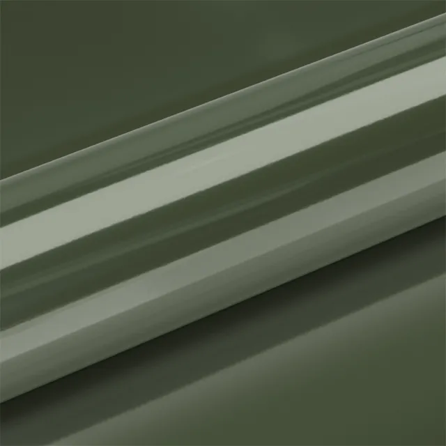 HEXIS Gloss Fairway Green vinyl wrap film texture · Specced