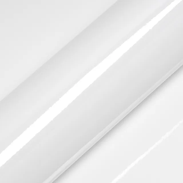 HEXIS Gloss Lapland White vinyl wrap film texture · Specced