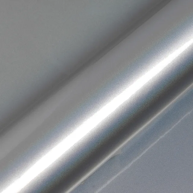 HEXIS Gloss Meteorite Grey Rainbow vinyl wrap film texture · Specced