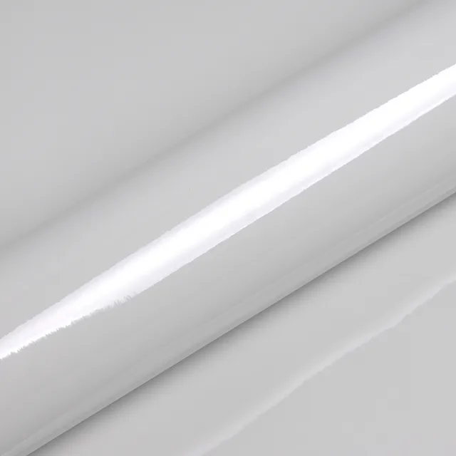 HEXIS Gloss Mountain Peak White vinyl wrap film texture · Specced
