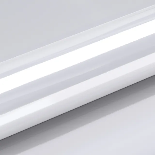 HEXIS Gloss Polar White vinyl wrap film texture · Specced