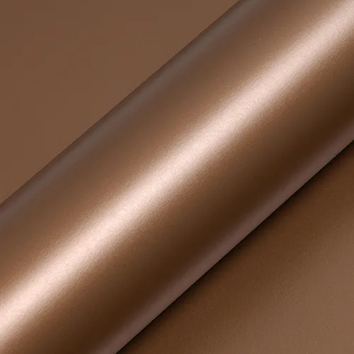 HEXIS Matte Marrakesh Brown vinyl wrap film texture · Specced