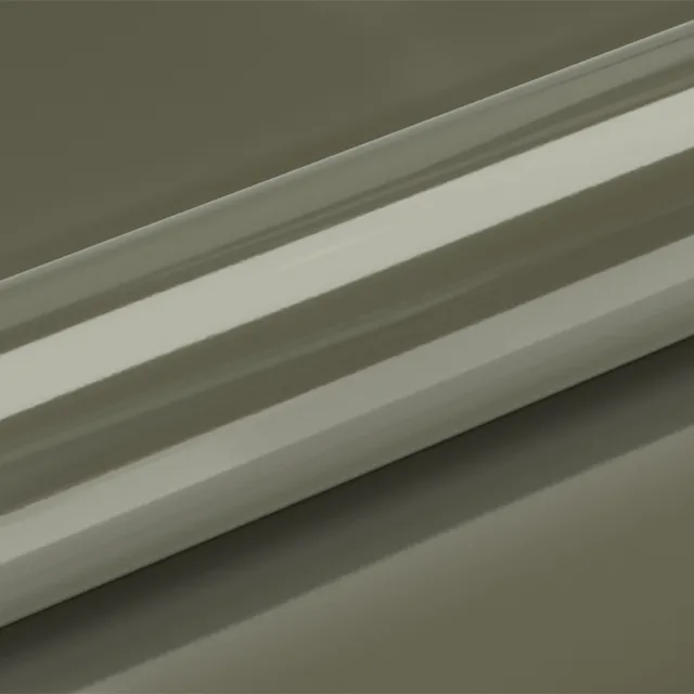 HEXIS Super Gloss Alpine Grey vinyl wrap film texture · Specced