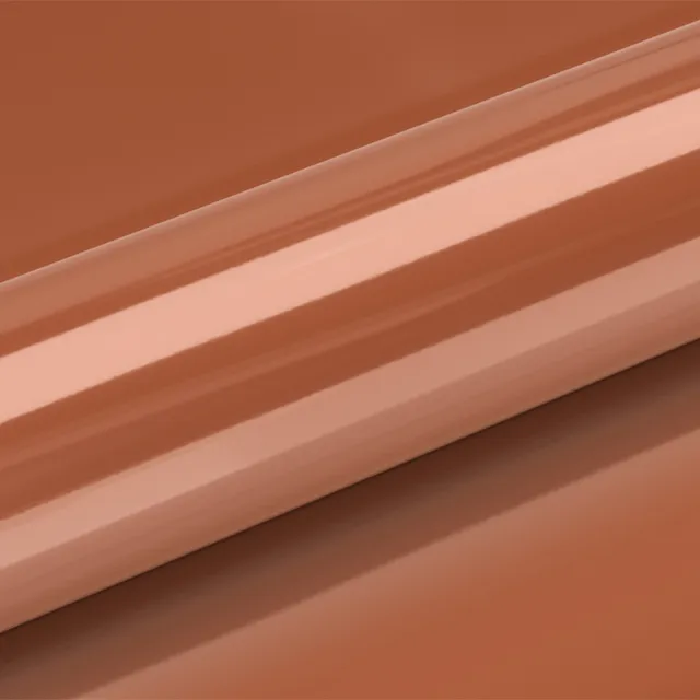 HEXIS Super Gloss Phoenix Ocher vinyl wrap film texture · Specced