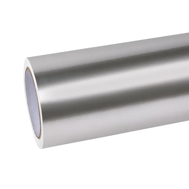 Ravoony Liquid Matte Silver vinyl wrap film texture · Specced
