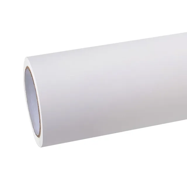 Ravoony Matte Alpine White vinyl wrap film texture · Specced