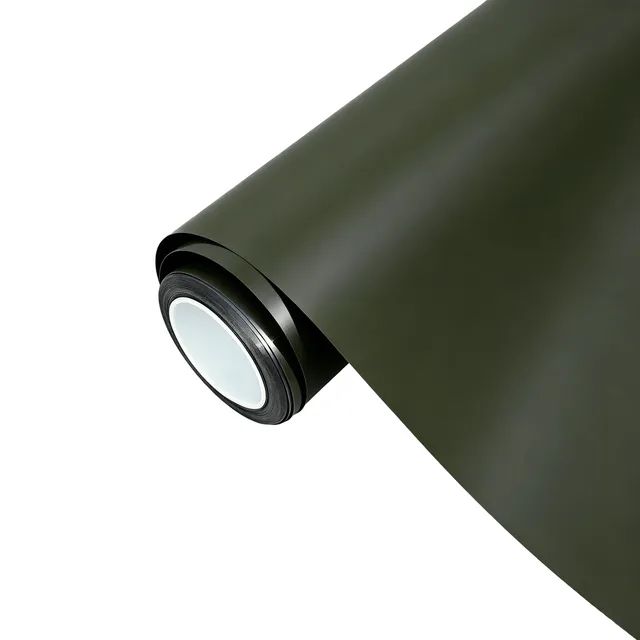Ravoony Matte Army Green vinyl wrap film texture · Specced