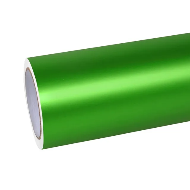 Ravoony Matte Chrome Green vinyl wrap film texture · Specced