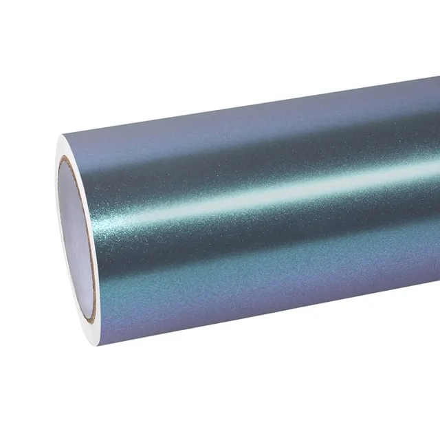 Ravoony Matte Diamond Grey Blue vinyl wrap film texture · Specced