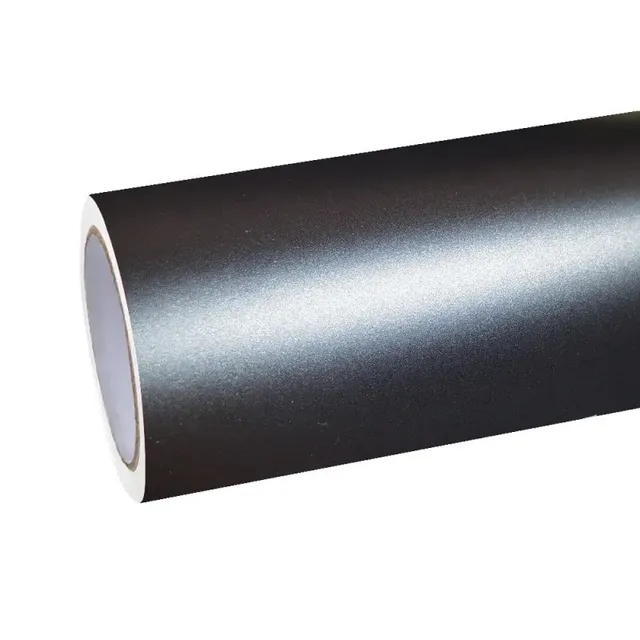Ravoony Matte Metallic Meteorites Grey vinyl wrap film texture · Specced