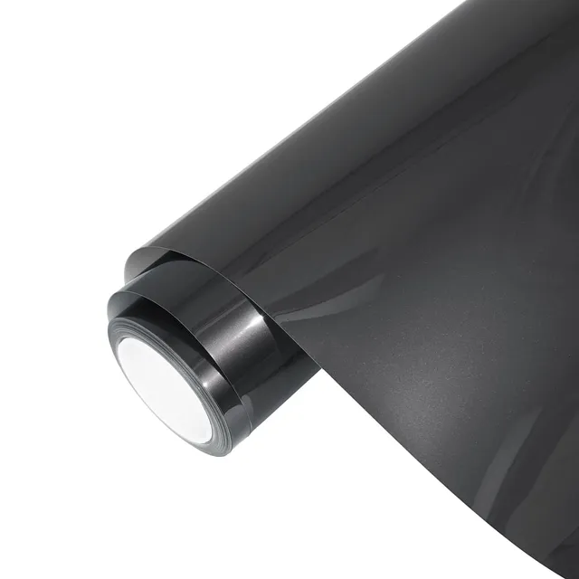 Ravoony Metallic Titanium vinyl wrap film texture · Specced