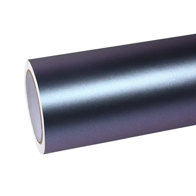 Ravoony Nio Matte Capri Purple Grey vinyl wrap film texture · Specced