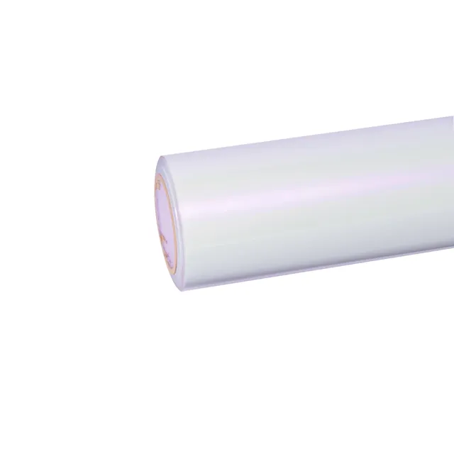 Ravoony Pure Metallic White To Purple vinyl wrap film texture · Specced