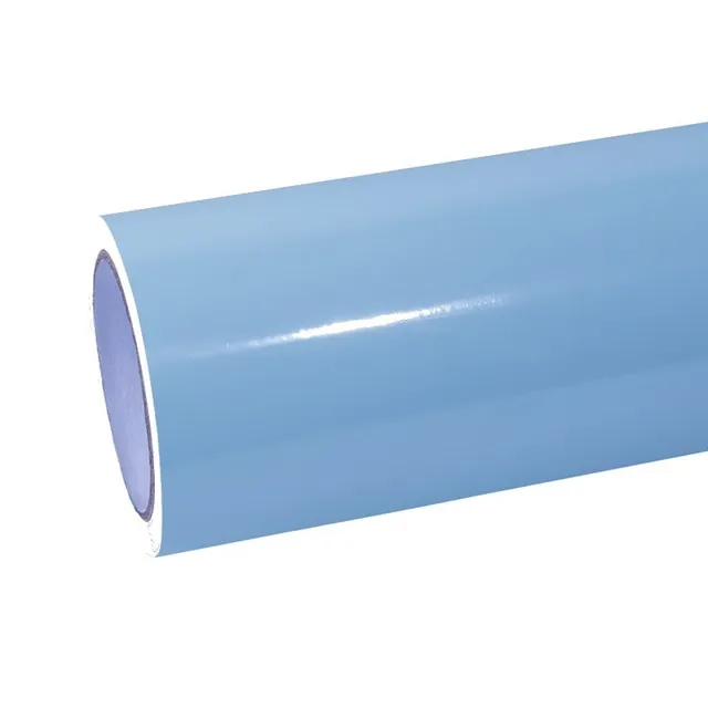 Ravoony Rolls-royce Gloss Dawn Light Blue vinyl wrap film texture · Specced