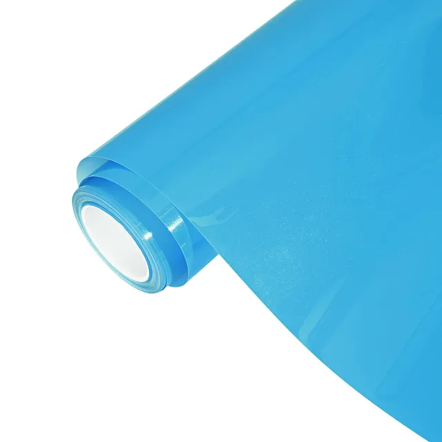 Ravoony Sparkle Sky Blue vinyl wrap film texture · Specced