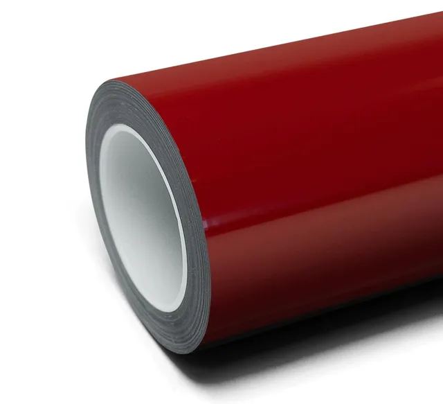 Inozetek Super Gloss Blood Red vinyl wrap film texture · Specced