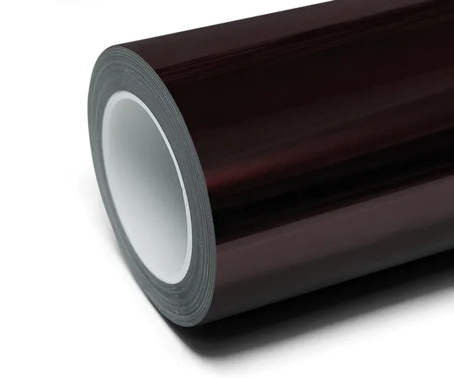 Inozetek Super Gloss Metallic Black Rose vinyl wrap film texture · Specced
