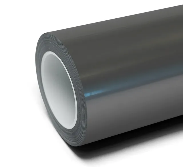 Inozetek Super Gloss Metallic Gunmetal vinyl wrap film texture · Specced