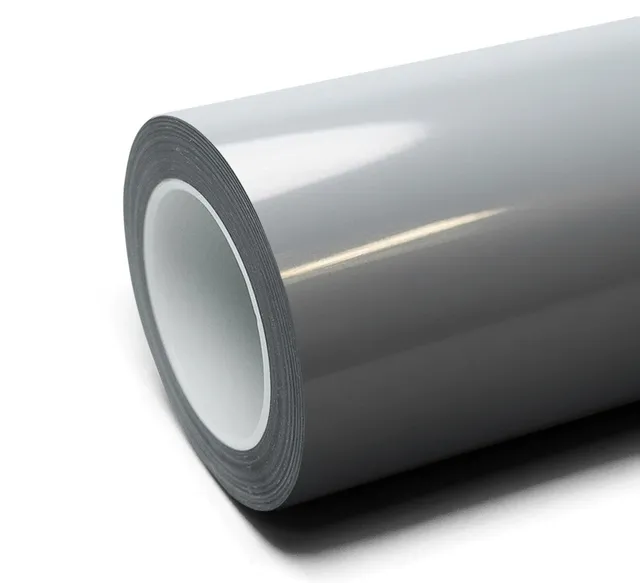 Inozetek Super Gloss Metallic Speed Silver vinyl wrap film texture · Specced