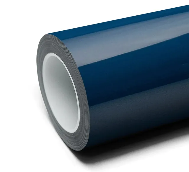 Inozetek Super Gloss Narwhal Blue vinyl wrap film texture · Specced