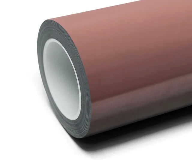Inozetek Super Gloss Sappan Red vinyl wrap film texture · Specced