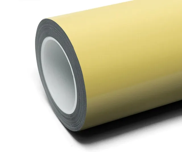 Inozetek Super Gloss Silk Yellow vinyl wrap film texture · Specced