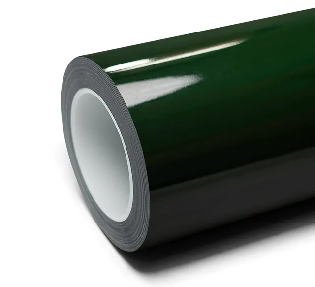 Inozetek Super Gloss Vintage Racing Green vinyl wrap film texture · Specced