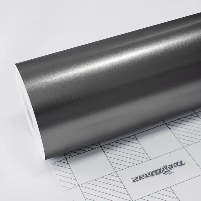 TeckWrap Charcoal Grey vinyl wrap film texture · Specced