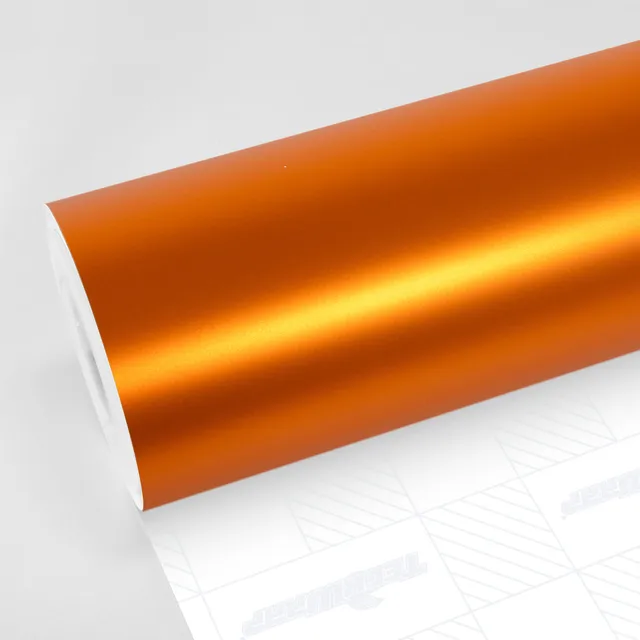TeckWrap Copper Orange vinyl wrap film texture · Specced